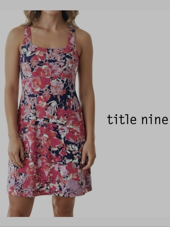 Title nine Dresses & Skirts - Title Nine Strappy Dream Wild Fuscia Built-in Bra Size S